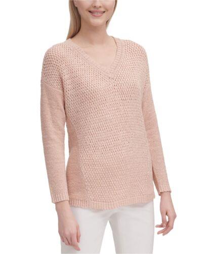 JoNC Calvin Klein Womens Open Stitch Pullover Sweater fB[X