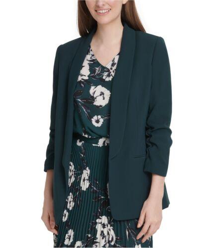 DKNY ディーケーエヌワイ ファッション スーツ DKNY Womens Solid Blazer Jacket Green 12 カラー:Green■ご注文の際は、必ずご確認ください。※こちらの商品は海外からのお取り寄せ商品となりますので、ご入金確認後、商品お届けまで3から5週間程度お時間を頂いております。※高額商品(3万円以上)は、代引きでの発送をお受けできません。※ご注文後にお客様へ「注文確認のメール」をお送りいたします。それ以降のキャンセル、サイズ交換、返品はできませんので、あらかじめご了承願います。また、ご注文をいただいてからの発注となる為、メーカー在庫切れ等により商品がご用意できない場合がございます。その際には早急にキャンセル、ご返金いたします。※海外輸入の為、遅延が発生する場合や出荷段階での付属品の箱つぶれ、細かい傷や汚れ等が発生する場合がございます。※商品ページのサイズ表は海外サイズを日本サイズに換算した一般的なサイズとなりメーカー・商品によってはサイズが異なる場合もございます。サイズ表は参考としてご活用ください。DKNY ディーケーエヌワイ ファッション スーツ DKNY Womens Solid Blazer Jacket Green 12 カラー:Green