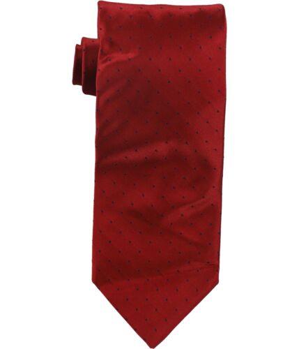 Robert Talbot Mens Pindot Self-tied Necktie Red One Size Y