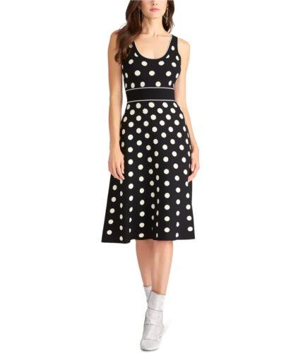レイチェルロイ Rachel Roy Womens Polka Dot A-line Dress Black X-Small レディース