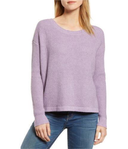 1.STATE 1.State Womens Lace-Up Back Pullover Sweater fB[X