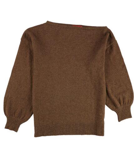 n:philanthropy Womens Oversized Pullover Sweater Brown Small fB[X