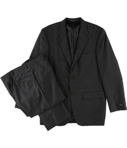 楽天サンガAlfani Mens Charcoal Solid Two Button Formal Suit charcoal 40/Unfinished メンズ