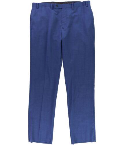 カルバンクライン Calvin Klein Mens Pindot Dress Pants Slacks Blue 37W x 35L メンズ