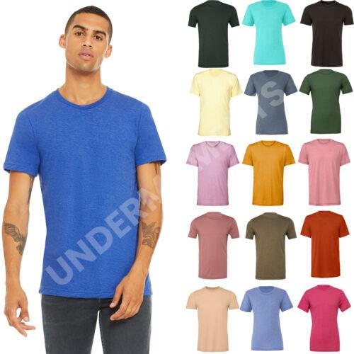 Bella + Canvas Unisex Soft Triblend Short Sleeve Tee Modern Fit T-Shirt - 3413 