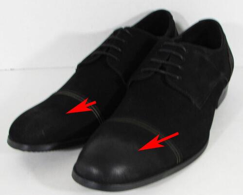 ケネスコール $158 Kenneth Cole New York Mens Bump It Up Nubuck Oxford Shoes Black US 9.5 メンズ
