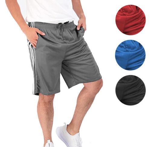 Real Essential Men's Lightweight Basketball Mesh Workout Sports Gym Fitness Athletic Shorts 2XL メンズ