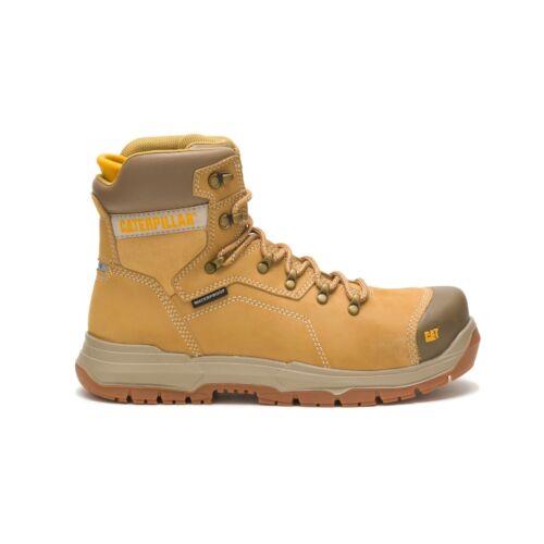 キャタピラー Caterpillar Men Diagnostic 2.0 Waterproof Steel Toe Work Boot Shoes メンズ
