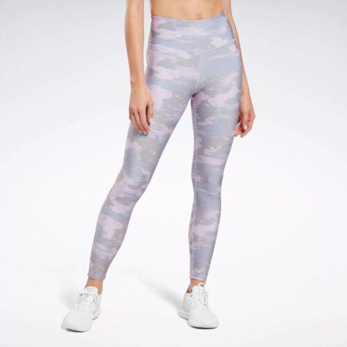 Reebok [{bN Workout Ready Camo Print Tights fB[X