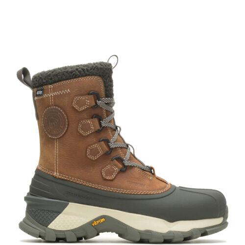 ウルヴァリン Wolverine Elite Glacier Surge Arctic WP Insulated Winter Mens Brown Boots メンズ