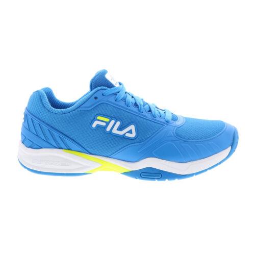 フィラ Fila Volley Zone 1PM00595-424 Mens Blue Canvas Lifestyle Sneakers Shoes 7 メンズ