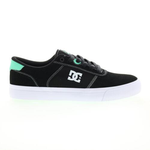 ディーシー DC Teknic ADYS300763-BWE Mens Black Suede Skate Inspired Sneakers Shoes メンズ