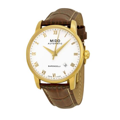 Mido Men s M86003268 Baroncelli 38mm Automatic Watch メンズ