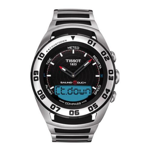 ティソ Tissot Men 039 s Sailing Touch Quartz Watch T0564202105100 メンズ