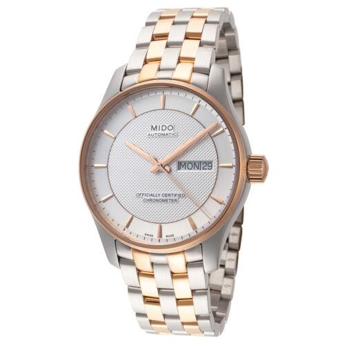 Mido Men s M0014312203192 Belluna 40mm Automatic Watch メンズ