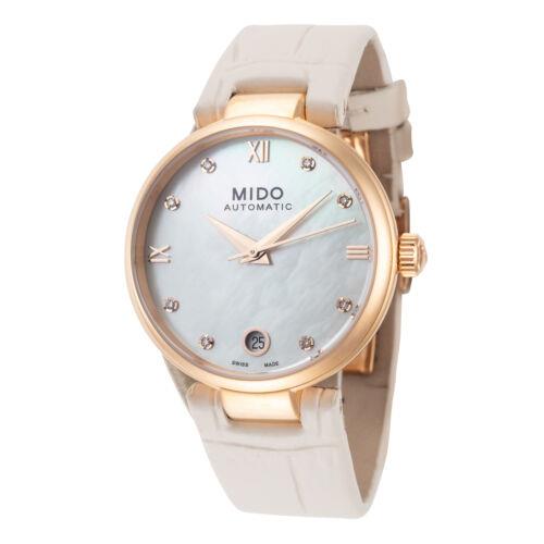 Mido Women s M0222073611611 Baroncelli II 33mm Automatic Watch レディース