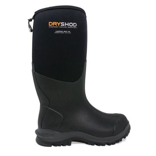 Dryshod Legend Mxt Pull On Mens Black Casual Boots LGX-MH-BK メンズ