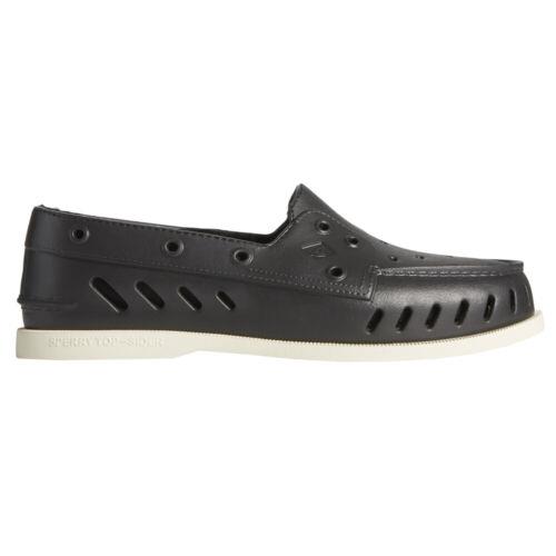 楽天サンガスペリー Sperry AO Float Cozy Lined Slip On Mens Black Casual Shoes STS23884 メンズ