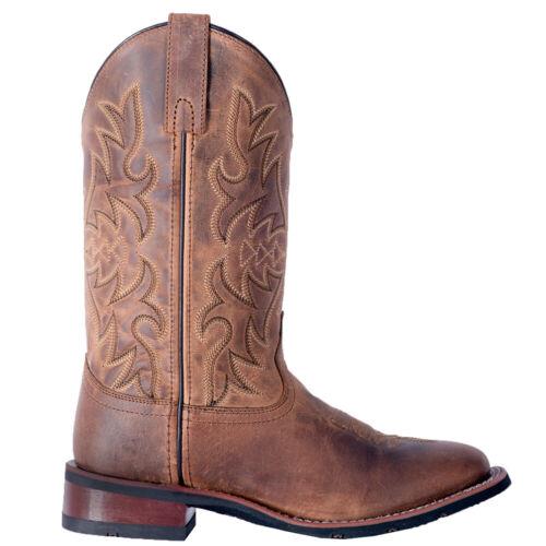 ラレド Laredo Laredo Anita Embroidered Square Toe Cowboy Womens Brown Dress Boots 5602 レディース