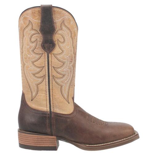 ラレド Laredo Delaney Embroidery Square Toe Cowboy Womens Beige Brown Casual Boots 59 レディース