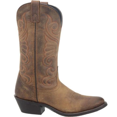 ラレド Laredo Bridget Embroidered Round Toe Cowboy Womens Brown Dress Boots 51084 レディース