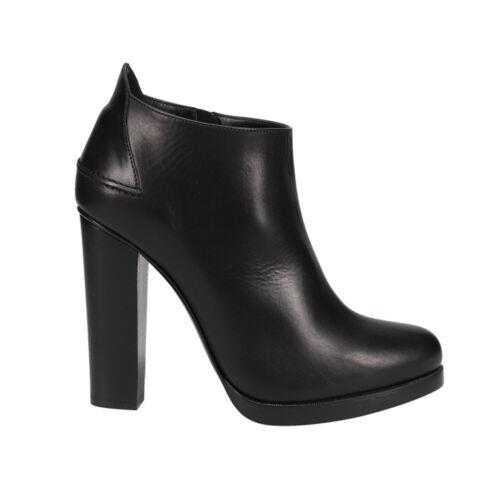 륱 Lucchese Smooth Calf Round Toe Booties Womens Black Dress Boots BL7014 ǥ