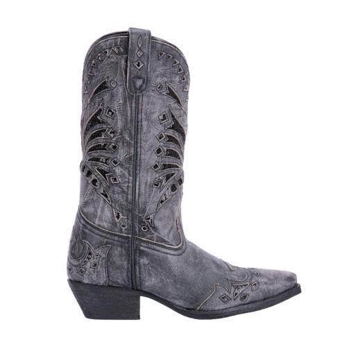 ラレド Laredo Stevie Snip Toe Cowboy Womens Black Dress Boots 52120 レディース