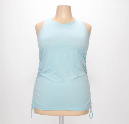 アヴィア Avia Womens Blue Tank Top Size 2X (SW-7039964) レディース