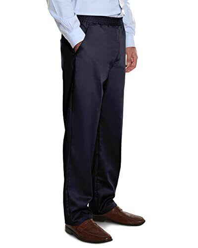 Pembrook Mens Elastic Waist Pants for Seniors - Adaptive Mens Pants for Elderly メンズ