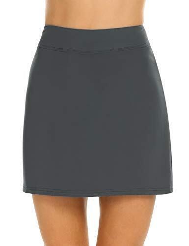 Ekouaer Womens Sport Skorts with Underpants Lightweight Athletic Skirts Outdoor レディース