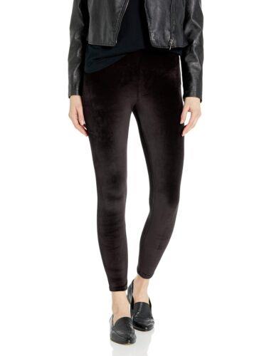 Skinnygirl Womens Bailey Best Self Seamless Pull On Legging Black Velour 14 fB[X