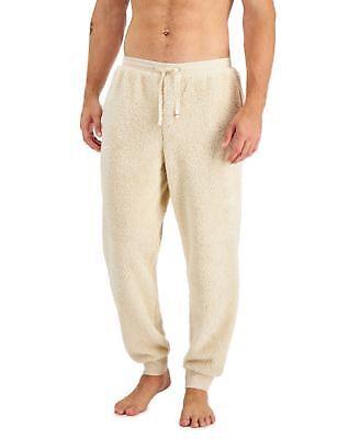 Club Room Mens Fleece Pajama Pants Beige 2XL LT BEIGE Size XXLRG S/S メンズ