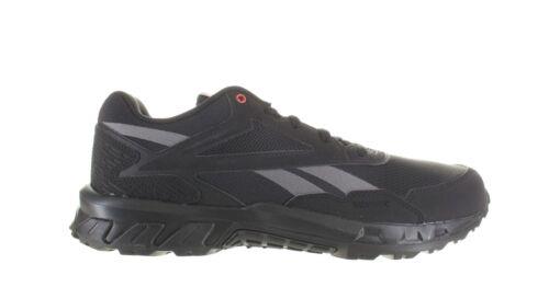 リーボック リーボック Reebok Mens Ridgerider 5.0 Black Walking Shoes Size 9.5 (7667603) メンズ