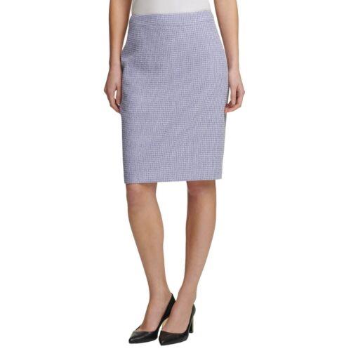 fB[P[GkC DKNY NEW Women's Metallic Tweed Hidden Back Zipper Straight Pencil Skirt TEDO fB[X