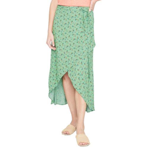 Sanctuary TN`A SANCTUARY NEW Women's Jamie Floral Midi Faux Wrap Sarong Skirt TEDO fB[X