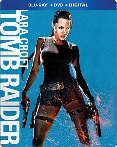 ͢סParamount Lara Croft: Tomb Raider (Steelbook) [New Blu-ray] Steelbook Widescreen 2 Pac