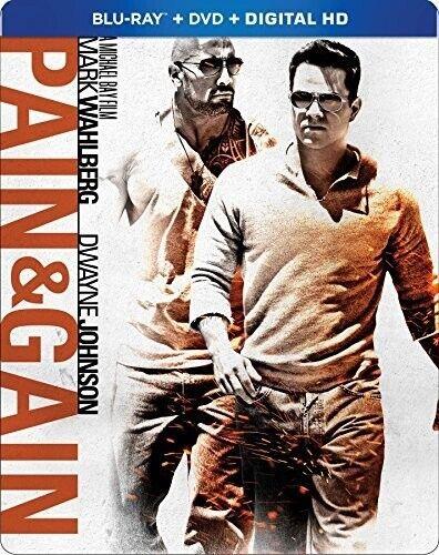 ͢סParamount Pain &Gain (Steelbook) [New Blu-ray] Steelbook Widescreen 2 Pack Amaray Ca