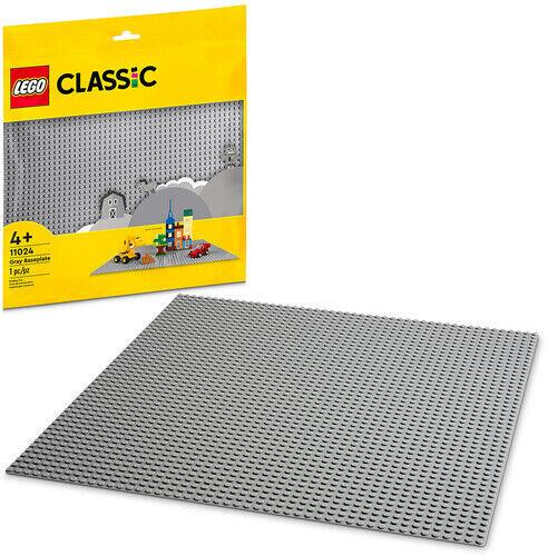 LEGO(R) Classic Gray Baseplate 11024 [New Toy] Brick