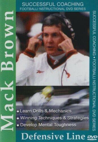 楽天サンガ【輸入盤】TMW Media Group Successful Football Coaching: Mack Brown - Defensive Line [New DVD] Alliance M