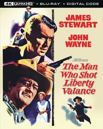 yAՁzParamount The Man Who Shot Liberty Valance [New 4K UHD Blu-ray] With Blu-Ray 4K Masteri