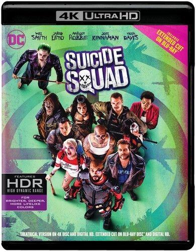 ͢סWarner Home Video Suicide Squad [New 4K UHD Blu-ray] With Blu-Ray 4K Mastering Digitally Maste