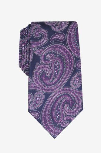 Tasso Elba Men's Paisley Silk Tie Purple Size Regular Y