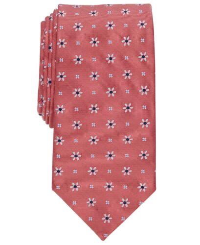Club Room Men's Classic Floral Neat Tie Red Size Regular Y