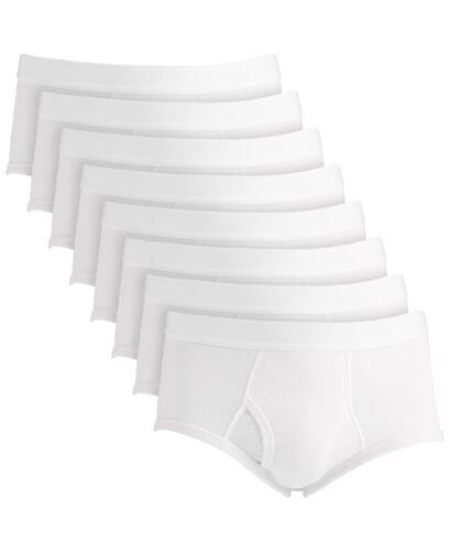 Club Room Men's Briefs 8 Pack White Size Large メンズ