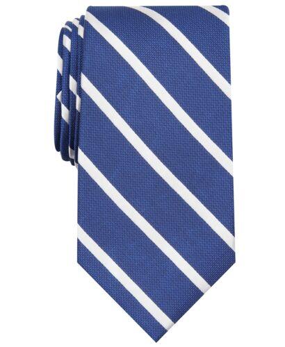 Club Room Men's Stripe Tie Size Regular Blue Y