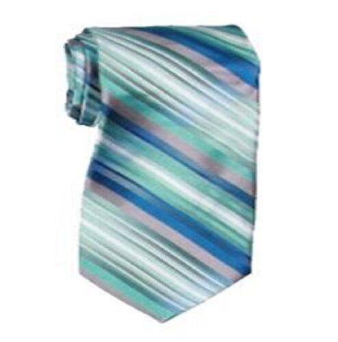 Van Heusen Men's Silk Professional Neck Tie Blue Size Regular Y