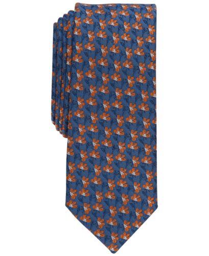 Bar III Men's Monaco Skinny Tie Blue Size Regular Y