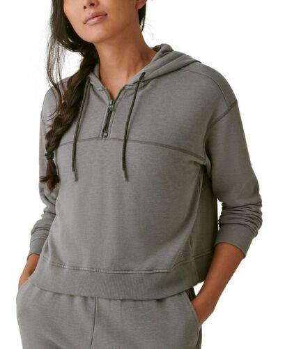 バス Bass Outdoor Women's Hibernate Half Zip Hoodie Top Gray Size Large レディース