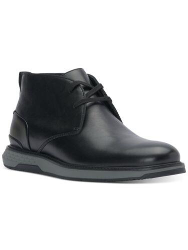 ヴィンス VINCE CAMUTO Mens Black Comfort Soleh Round Toe Leather Chukka Boots 11.5 M メンズ
