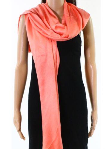 INC Womens Coral Wrap & Scarf In One Lightweight Scarf fB[X
